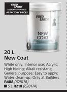 Fired Earth 20Ltr New Coat
