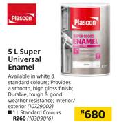 Plascon 1Ltr Super Universal (Standard Colours) Enamel