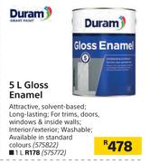 Duram 5Ltr Gloss Enamel