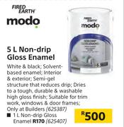 Fired Earth Modo 1L Non Drip Gloss Enamel