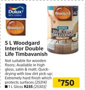 Dulux 5L Woodgard Interior Double Life Timbavanish