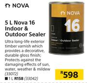 Nova 1L 16 Indoor & Outdoor Sealer