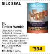Silk Seal 1L Timber Varnish