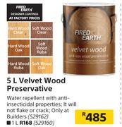 Fired Earth 5L Velvet Wood Preservative