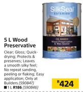 Silk Seal 5L Wood Preservative