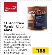 Plascon 1L Woodcare Varnish Ultra Gloss