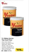 Woodoc 1L Water Borne Top Coat Floor-Each