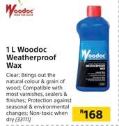Woodoc 1L Weatherproof Wax
