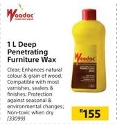 Woodoc 1L deep Penetrating Furniture Wax