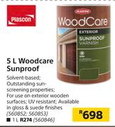 Plascon 5L Woodcare Sunproof