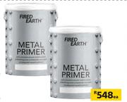 Fired Earth 5L Metal Primer Grey-Each