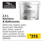 Fired Earth 2.5L Kitchens & Bathrooms