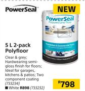 Powerseal 5L 2 Pack Polyfloor