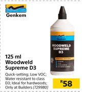 Genkem 125ml Woodweld Supreme D3