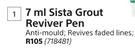 Sista 7ml Sista Grout Reviver Pen