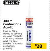 Alcolin 300ml Contractor's Acrylic