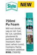 Sista 750mlPU Foam