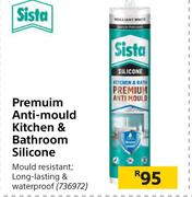Sista Premuim Anti Mould Kitchen & Bathroom Silicone