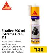 Sika Flex 290ml Extreme Grab 118