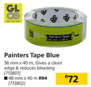 Gloo Painters Tape (Blue)-36mm x 40m