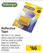Sellotape Reflective Tape-48mm x 1m