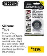 Alcolin Silicone Tape-25mm x 3m