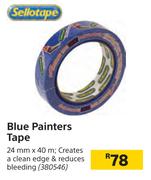 Sellotape Blue Painters Tape-24mm x 40m