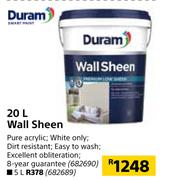 Duram 20L Wall Sheen