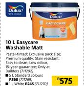 Dulux 1L Easycare Washable Matt (White)