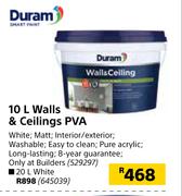 Duram 10L Walls & Ceilings PVA