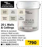 Fired Earth 5L Walls & Ceilings
