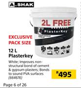 A.Shak 12Ltr Plasterkey