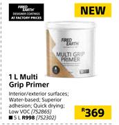 Fired Earth 1Ltr Grip Primer