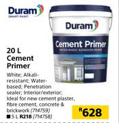 Duram 20Ltr Cement Primer