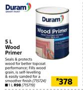Duram 5Ltr Wood Primer
