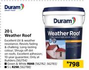 Duram Weather Roof-20Ltr