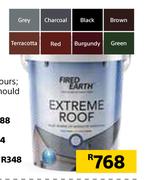 Fired Earth Extreme Roof Acrylic (White & Green)-5Ltr