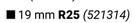 Plus Series Layman 19mm Paint Brush Red  521314