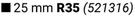 Plus Series Layman 25mm Paint Brush Red  521316