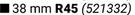 Plus Series Layman 38mm Paint Brush Red  521332