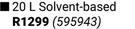 Dulux Solvent Based Plaster Primer 595943-20Ltr