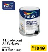 Dulux Undercoat All Surface 10478-1Ltr