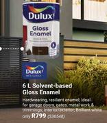 Dulux Solvent Based Gloss Enamel 536548-6Ltr