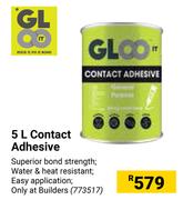 Gloo Contact Adhesive 773517-5Ltr