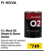 Nova 02 Slasto & Stone Sealer 33035-5Ltr