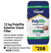 Polycell Polyfilla Exterior Crack Filler 27647-12kg