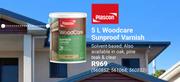 Plascon Woodcare Sunproof Varnish 560852, 561068,560853-5Ltr