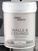 Fired Earth 20L Walls & Ceilings