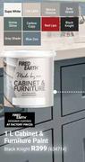Fired Earth 1L Cabinet & Furniture Paint