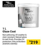 Fired Earth 1L Glaze Coat